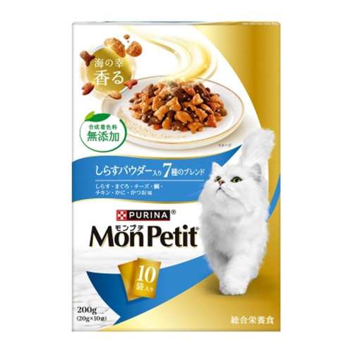 ネスレ日本　モンプチボックス　しらすパウダー入　７種200g