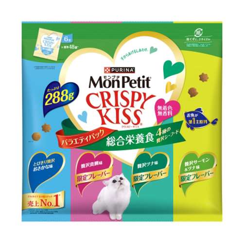 ネスレ日本　クリスピーキッス　総合栄養食　シーフード２８８ｇ