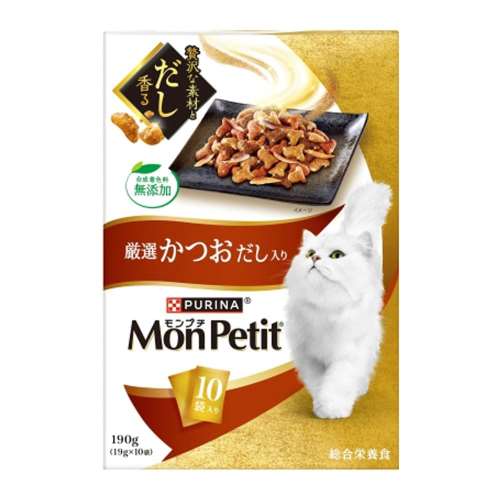 ネスレ日本　モンプチボックス　かつおだし　190g