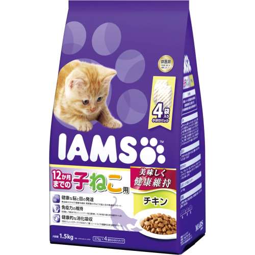 アイムス １２か月までの子ねこ用 チキン １．５ｋｇ ×６個セット