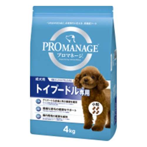 プロマネージ 成犬用 トイプードル専用 ４ｋｇ ×３個セット