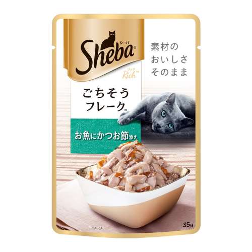 シーバ リッチ ごちそうフレーク お魚にかつお節添え ３５ｇ