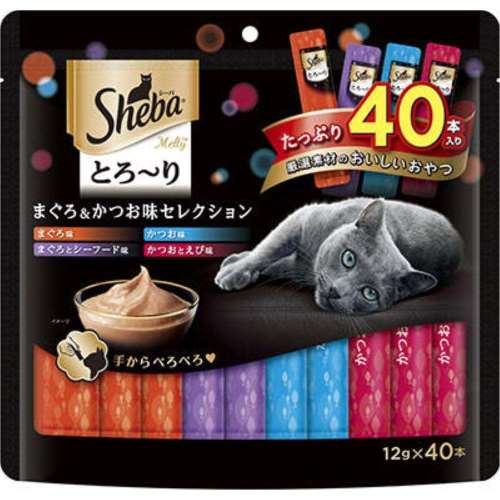 マースジャパンリミテッド　シーバメルティ　まぐろかつおセレクション　１２ｇ×４０Ｐ