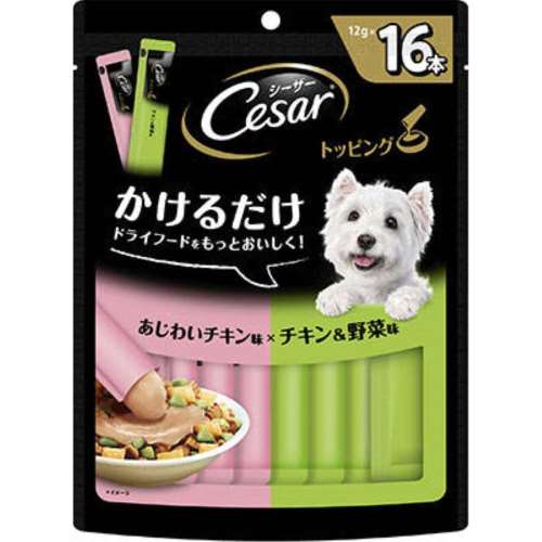 マースジャパンリミテッド　シーザートッピング　チキン野菜１２ｇ×１６Ｐ