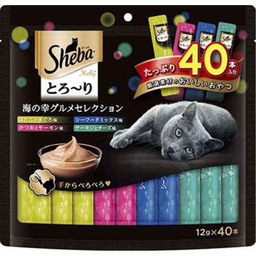 マースジャパンリミテッド　シーバメルティ　海の幸セレクション　１２ｇ×４０Ｐ