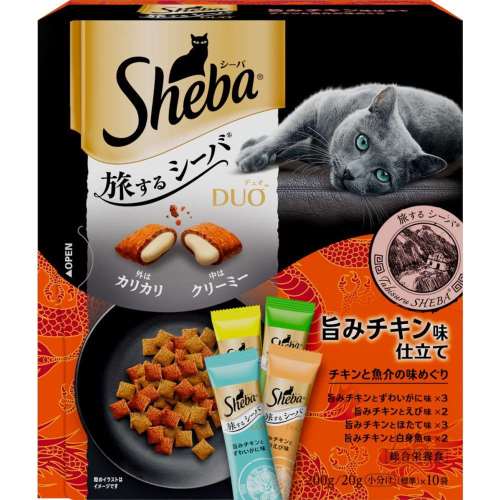 シーバ　デュオ　旅するシーバ　旨みチキン味仕立て　チキンと魚介の味めぐり　２００ｇ