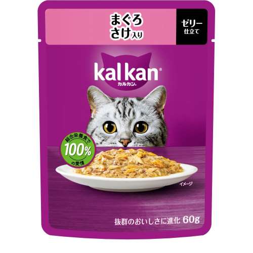 マースジャパンリミテッド　カルカンパウチ１Ｐ　まぐろ　さけ