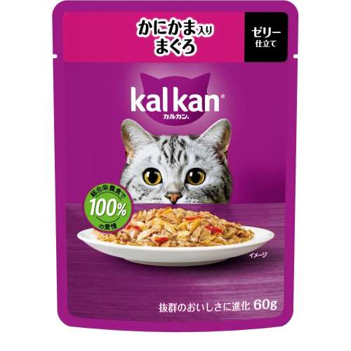 マースジャパンリミテッド　カルカンパウチ１Ｐ　かにかま入りまぐろ