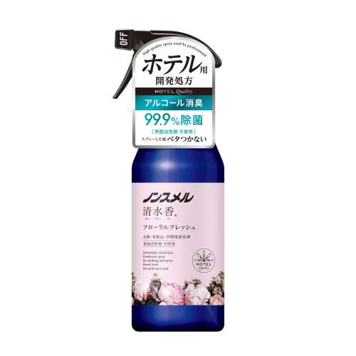 白元アース　ノンスメル清水香スプレー　フローラルフレッシュの香り　本体　４００ｍｌ