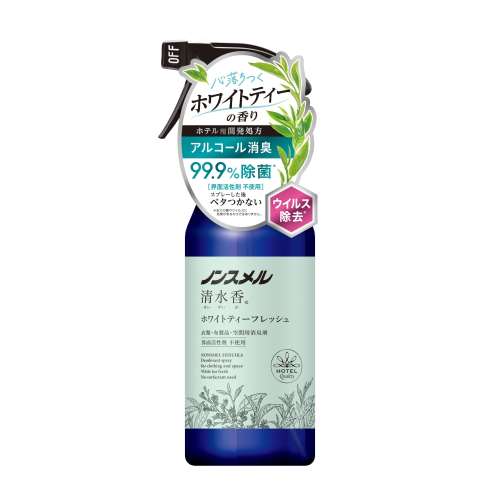 ノンスメル清水香　ホワイトティーフレッシュ　本体４００ｍｌ