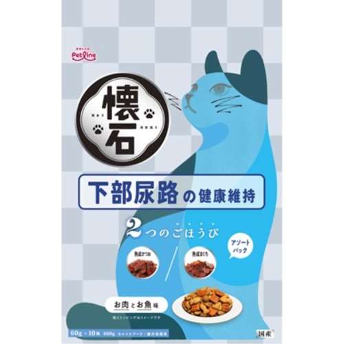 ペットライン　懐石　２つのごほうび　下部尿路の健康維持　６００ｇ