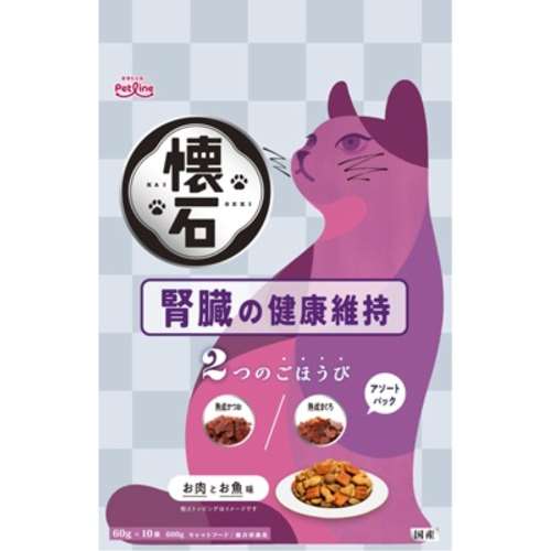 ペットライン　懐石　２つのごほうび　腎臓の健康維持　６００ｇ