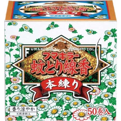 フマキラー　蚊とり線香本練り50巻函入　×12個セット