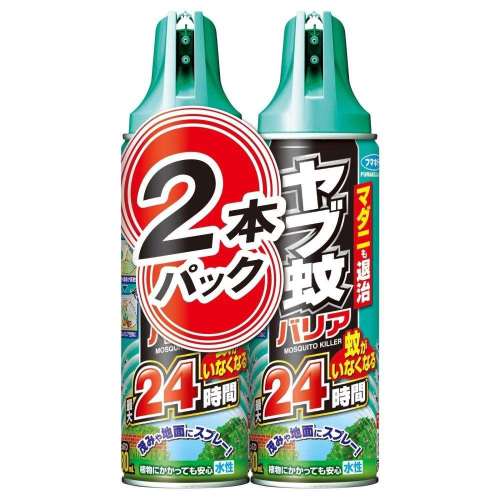 フマキラー　ヤブ蚊バリア　480ｍｌ2Ｐ　×15個セット