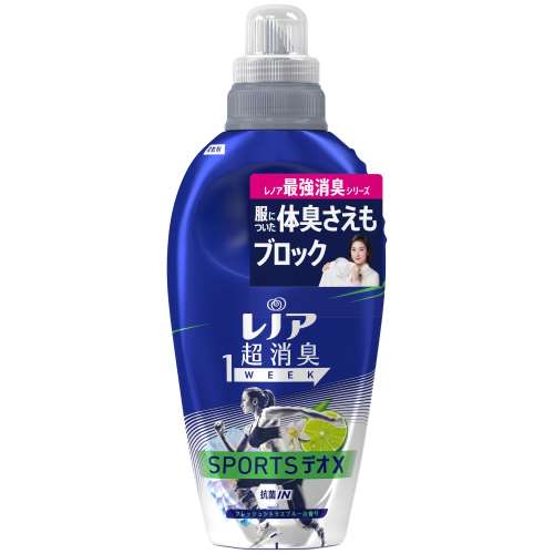 P&G レノア超消臭1week スポーツデオX フレッシュシトラスブルー本体 530mL