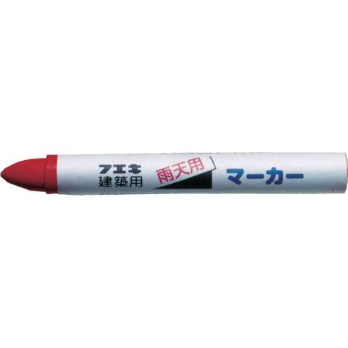 フエキ　建築用雨天用マーカー　赤　ＲＭ８Ｈ