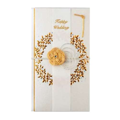 マルアイ　リース金封　ホワイト　キ７Ｗ