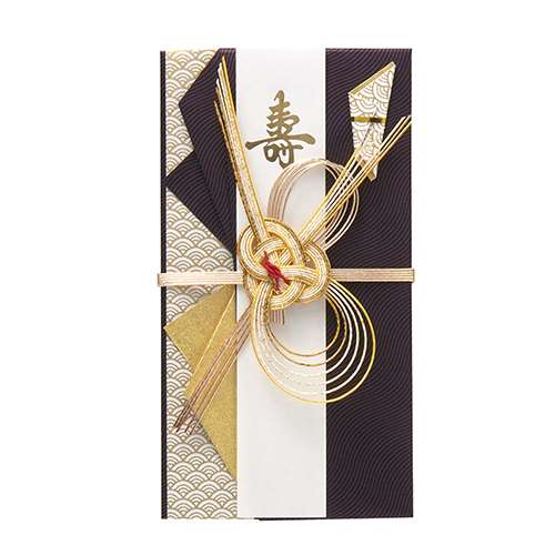 マルアイ　男性向け金封　青海波　キ２０Ｓ