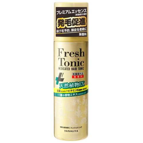 柳屋　薬用育毛　フレッシュトニック　プレミアムエッセンス　＜無香料＞　１９０ｇ　【医薬部外品】