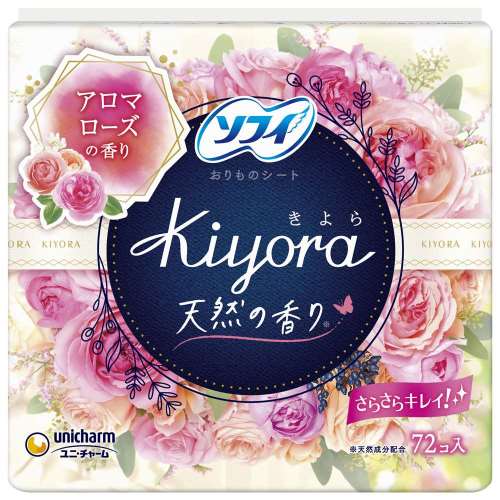 ユニ・チャーム　ソフィ Kiyora(きよら)　アロマローズ　７２枚