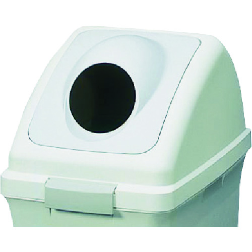 ■コンドル　（屋内用屑入）リサイクルトラッシュ　ＥＣＯ‐３５（丸穴蓋）　グレー　YW-132L-OP2　GY
