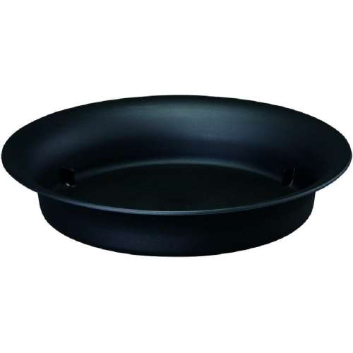 大和プラスチック 鉢皿ノア　３号 ブラック