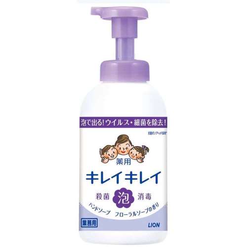 ライオン　キレイキレイ泡ハンド　ソープ　フローラルＳ５５０ｍｌ