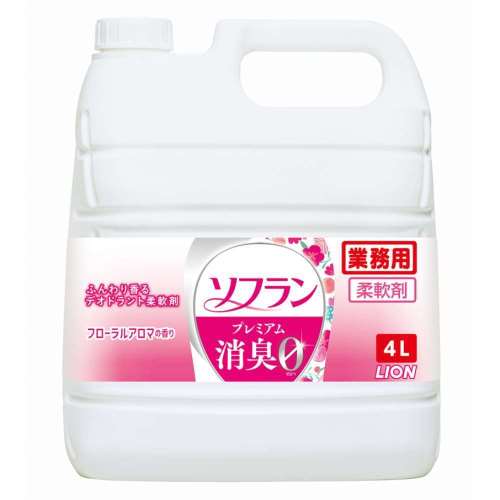 ライオン　ソフランプレミアム　フローラル業務用４０００ｍｌ