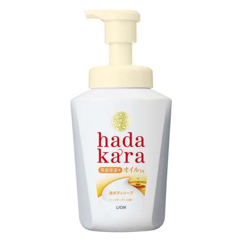 hadakara(ハダカラ) ボディソープ 泡で出てくるオイルインタイプ ローズガーデンの香り 本体 530ml