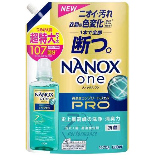 ライオン ＮＡＮＯＸ　ｏｎｅ　ＰＲＯ　つめかえ用超特大 1070g