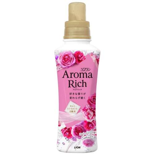 ライオン ソフラン　アロマリッチ　キャサリン　フローラルブーケアロマの香り　本体 480ml