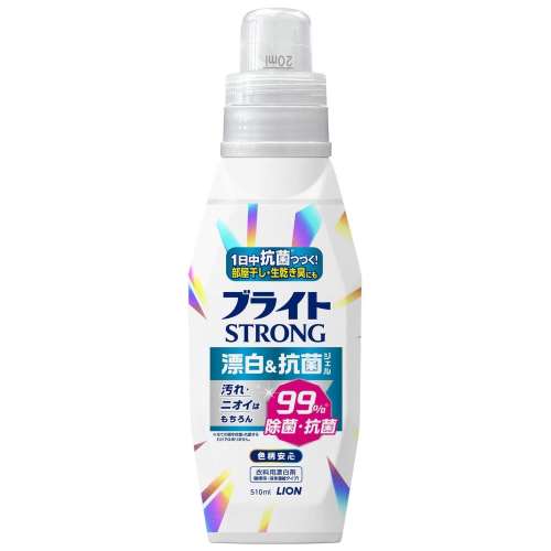 ライオン ブライトＳＴＲＯＮＧ　漂白＆抗菌ジェル　本体 510ml