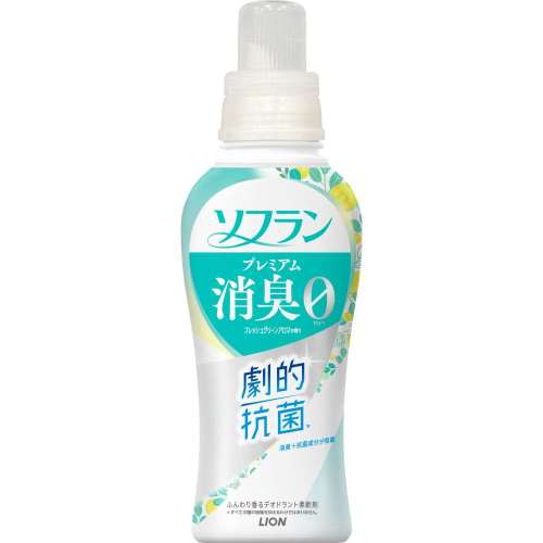 ライオン　ソフランプレミアム　フレッシュグリーンアロマ　本体　５１０ｍｌ