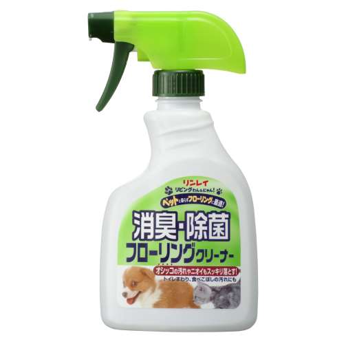 リンレイ リビングわんにゃん 消臭除菌フローリングクリーナー 400ml