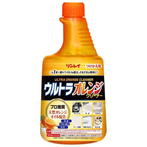 リンレイ ウルトラオレンジクリーナー付替えボトル 700mL