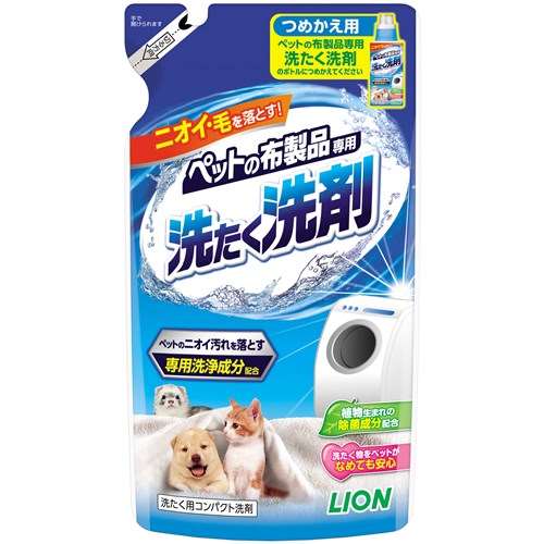 ペット布製品専用　洗たく洗剤　つめかえ用３２０ｇ