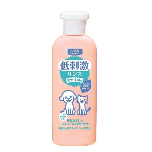 低刺激リンス　子犬・子猫用　２２０ｍｌ