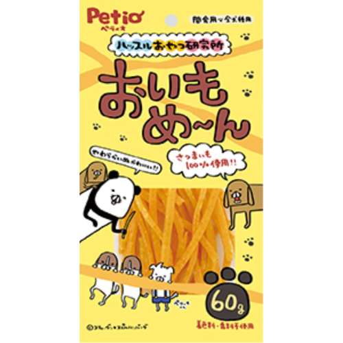 ペティオ　ハッスルおやつ研究所　おいもめ～ん　６０ｇ