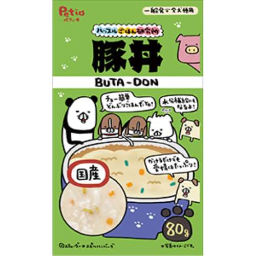 ペティオ　ハッスルごはん研究所　豚丼　８０ｇ