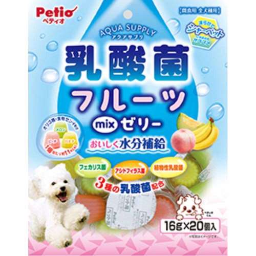 ペティオ　フルーツＭＩＸゼリー　１６ｇ×２０個