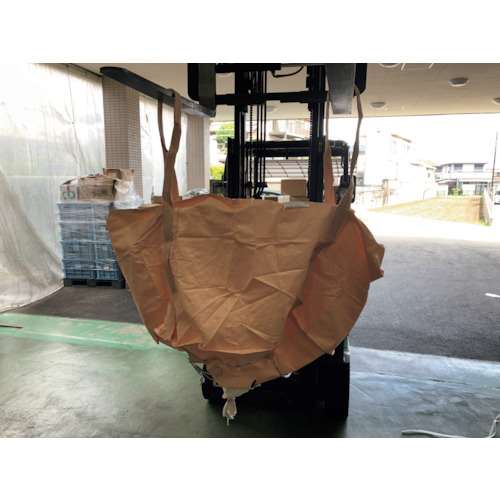 ユタカメイク　フレコンバッグ　丸　０．５ｔ　排出口あり
