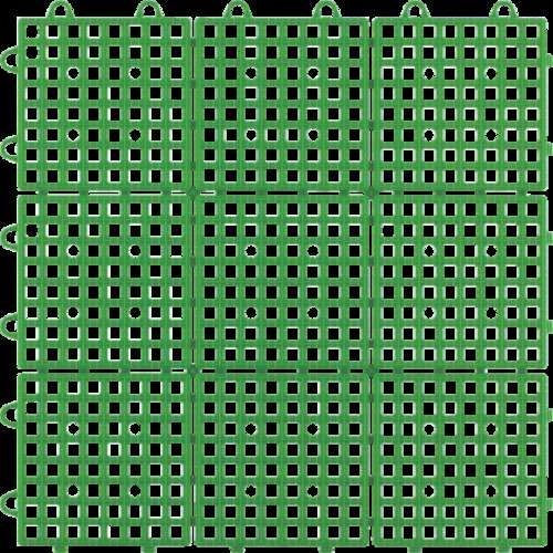 ■ワタナベ工業(Watanabe Industry) 　タイル　システムスクエアー　３０×３０ｃｍ　グリーン　SQ-301