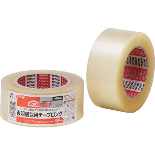 ■ニトムズ　透明梱包用テープ　ロング　J6180