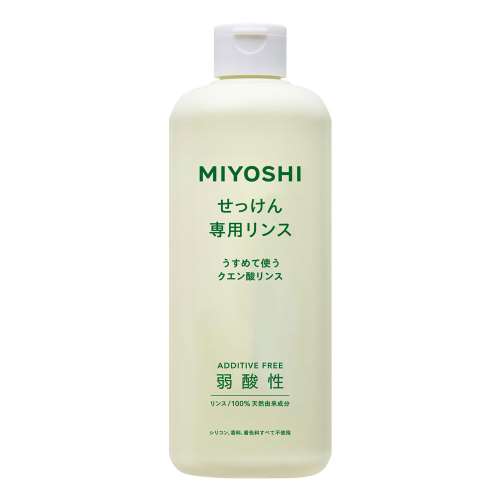 ミヨシ石鹸　無添加リンス　３５０ｍｌ