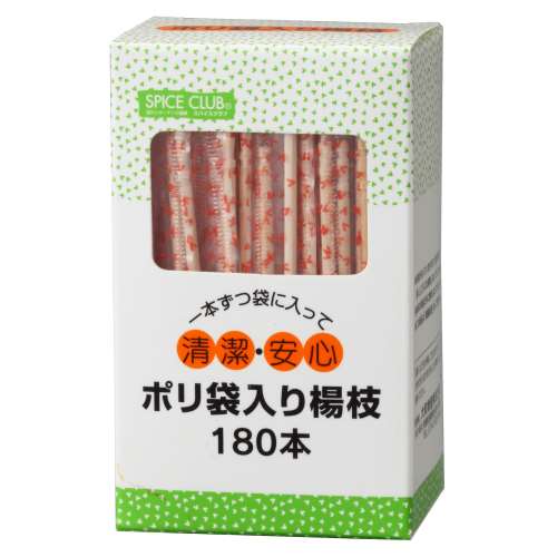 大和物産　ＳＣポリ袋楊枝　１８０本