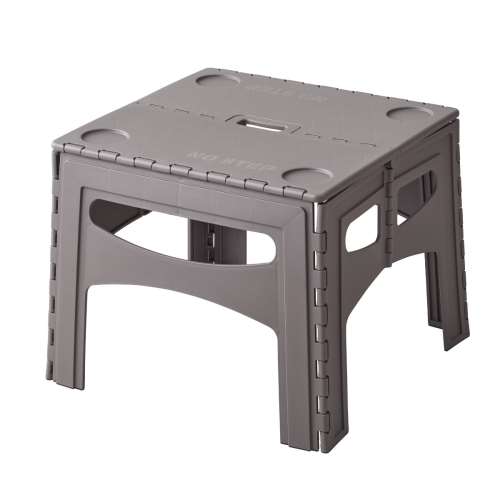 アウトドアテーブル フォールディングテーブル 51×48×39cm グレー