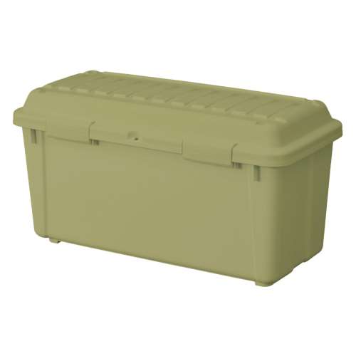 収納ボックス TRUNK BOX インカーゴ M 樹脂と暮らす グリーン