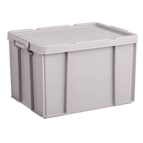 収納ボックス CONTAINER BOX 53L 樹脂と暮らす グレー