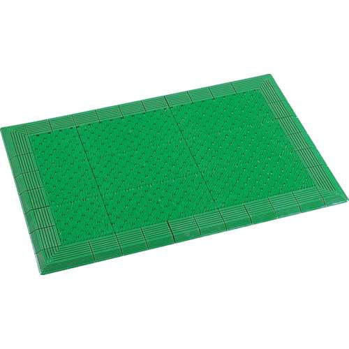■テラモト　テラエルボーマット４５０×７５０ｍｍ緑　MR-052-020-1