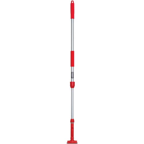 ■テラモト　ＦＸハンドルアルミ伸縮柄　１１１０～１８００ｍｍ　レッド　CL-374-100-2